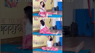 Practice these yogaasana daily for healthy uterus I pankhurisrivastavayogini shorts [upl. by Ymmij]