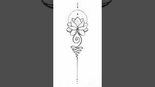 Unalome tattoo ideasshortfeed vehaaniyaan shorts youtubeshorts tattooshorts trendingshorts [upl. by Reehsab839]