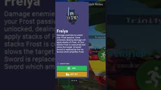 New Freiya kit Roblox Bedwars [upl. by Seidule]