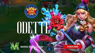 ODETTE GAMEPLAY MOBILE LEGENDS  SOLO PLAYER  MLBB [upl. by Aleuqahs]