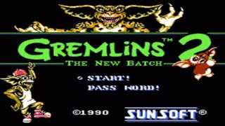 gremlins 2 グレムリン2 新種誕生 NES 1990  the office shinshu tanjou  the new batch VGM [upl. by Dietsche872]