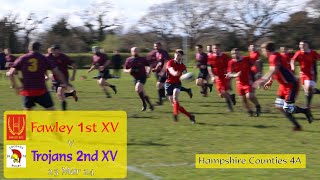 Fawley 1st XV v Trojans 2nd XV 23324 Full Match [upl. by Enitsirt]