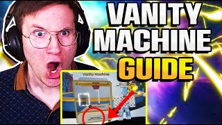 Bladers Rebirth How To USE The VANITY MACHINE Location  Change Appearance Guide [upl. by Vincents]