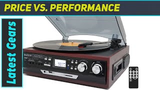 Immersive Audio Experience Boytone BT17DJMC Turntable Review [upl. by Layod736]