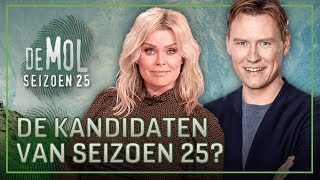 Kandidaten seizoen 25 uitgelekt  Wie is de Mol seizoen 25 [upl. by Howard]