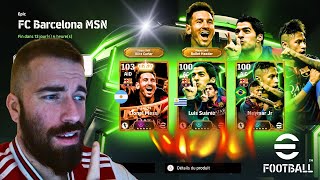 🔴 LIVE  eFootball 2025  Le Pack MSN 🔥 MESSI NEYMAR SUAREZ ⚡PACK OPENING 4000 coins [upl. by Gualterio]