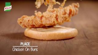 Knorr Crispy Chicken Burger [upl. by Pyszka]