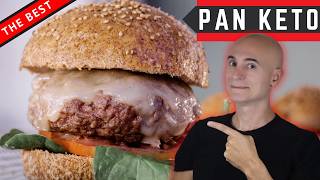 El Mejor Pan Keto para Hamburguesas ¡Esponjoso y Fácil [upl. by Pattani]