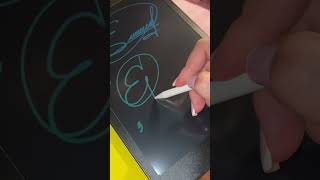 How to sign the letter E❤️  Signature ideas [upl. by Noreik494]