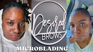 My Microblading Journey 2 Week Update [upl. by Rawdon230]