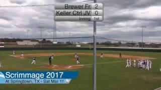 Brewer Freshman vs Keller Central JV [upl. by Anelrihs]