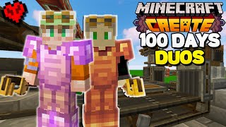 100 Days of Create Modded Minecraft Duos [upl. by Aketal]