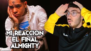 🔥REACCION EL FINAL NUEVO ALBUM DE ALMIGHTY [upl. by Moriah492]