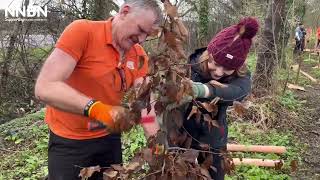 Tree Planting with North Northamptonshire Council [upl. by Ainalem286]