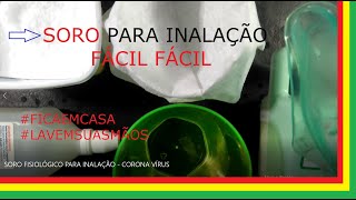 SORO PARA INALAÇÃOOMSCOVID19 [upl. by Ondrea]