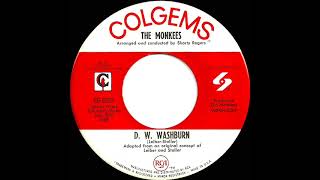 1968 HITS ARCHIVE D W Washburn  Monkees mono 45 [upl. by Remark]