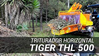 Triturador de Madeiras e outros resíduos  Tiger 500 [upl. by Aneehsram]