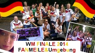 VLOG  quotWM 2014 Finalequot  Deutschland  Argentinien  Fanmeile BerlinampUmgebung MsHeartilyCDEHD [upl. by Bianchi]