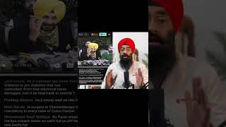 Relation of CANCER amp INFLAMMATION  Navjot singh sidhu says avoid Milk eat neem ke patte [upl. by Eisnil]