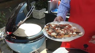 Weber Pizza Oven Demonstration [upl. by Ruthie]