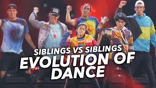 EVOLUTION OF DANCE  Ranz and Niana ft The Williams Fam [upl. by Yeldnarb988]