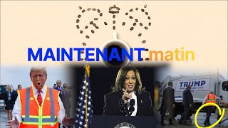 Trump Kamala Harris  Maintenant Matin  Ep 51  1è PARTIE [upl. by Haisoj]