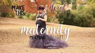 DIY easy maternity dress tutorial [upl. by Anoj]