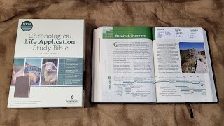 NLT Chronological Life Application Study Bible Review [upl. by Takashi]