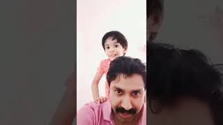 Dad and Daughter narasimham movie song Dharaniyil ninnum funny [upl. by Akelam]