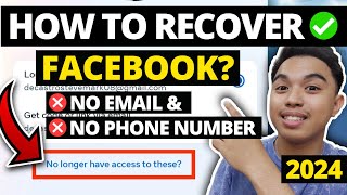 HOW TO RECOVER FACEBOOK ACCOUNT WITHOUT EMAIL AND PHONE NUMBER PAANO IRECOVER ANG FACEBOOK [upl. by Hazel]