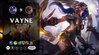 Vayne Top vs Aatrox  KR Grandmaster Patch 1323 [upl. by Nevaeh]