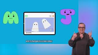 Safer Internet Day 2024  Early Years Key Stage 1 Film  British Sign Language [upl. by Alyos]