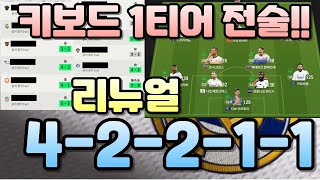 키보드 1티어 전술 피파소녀식 리뉴얼 42211 [upl. by Llenej]