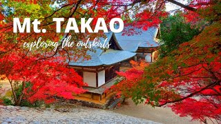 Exploring TAKAOs Historic Temples Jingoji 神護寺 Saimyōji 西明寺 Kōzanji 高山寺 Fall Foliage in Kyoto [upl. by Trebo]