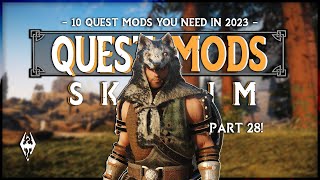 10 BEST Skyrim Quest Mods of 2024 Must Try [upl. by Sayer]