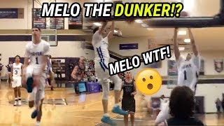 LaMelo Ball Throws Down MEAN DUNKS Wins FIRST AWARD Back In High School 🔥 [upl. by Bouchier462]