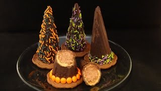 Mousse Filled Halloween Witch Hats  with yoyomax12 [upl. by Rehpotisrhc267]