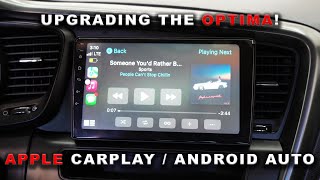 Lets install Apple Carplay in the KIA  Kia Optima 20112015  iDoing [upl. by Lehcar]