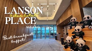 Lanson Place  Staycation and breakfast buffet at a 5 Star Hotel [upl. by Zerk919]