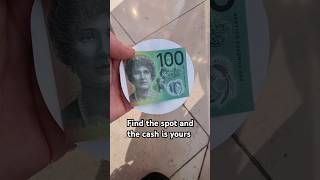 Ready set go💸 giveaway cash money treasurehunt findingmoney melbourne game fun cashhunt [upl. by Siroved948]