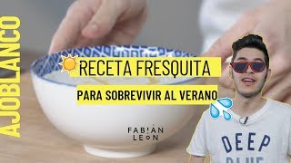 Cómo hacer AJOBLANCO  Receta FÁCIL y refrescante 💦 [upl. by Aelanej849]