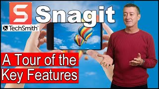 Snagit 2023 Tutorial Key Features screencapture screencast [upl. by Tonneson]