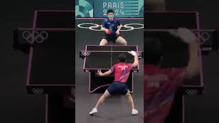 Fan Zhendong vs Tomokazu Harimoto Paris2024 [upl. by Gnud930]