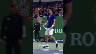 😱🎾 Un revers à 170kmh  shorts tennis atp [upl. by Rasaec]