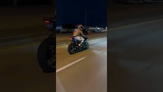 BMW S1000RR wheelie [upl. by Leidgam935]