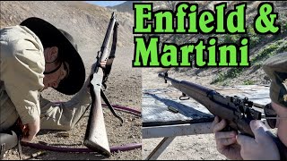 2Gun Match Enfield Jungle Carbine amp MartiniHenry [upl. by Nauwtna]