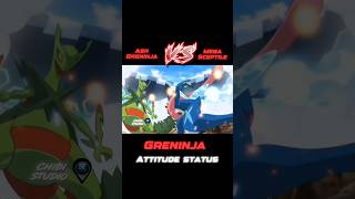 Ash Greninja 🔥 VS Mega Sceptile pokemon viral shorts shortsfeed [upl. by Eerbua187]