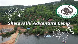 Sharavathi Adventure Camp  Jungle Lodges and Resorts  Jog Falls  Mungaru Male Movie shooting spot [upl. by Amsden]