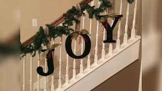 10 best stairs decor ideas for Christmas 🎄❤️ [upl. by Fugere]