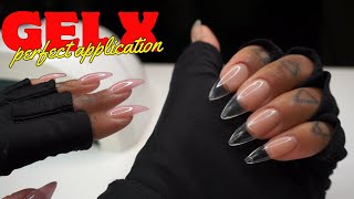 How to make your Gel X Nails Last 4 weeks   Overlay Method  Beginner Friendly Tutorial [upl. by Alludba973]